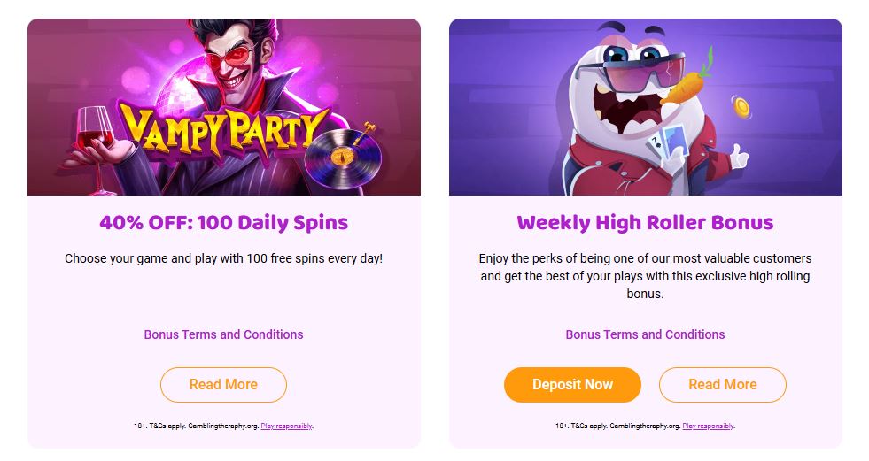 Unlock exclusive weekly high roller bonus rewards at Boo Casino Canada